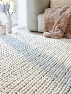 Wool Empire Woll-Teppich, Cream