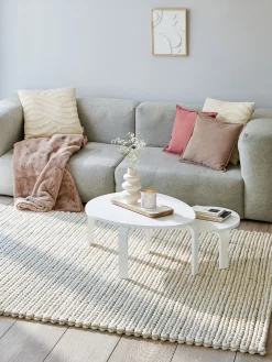 Wool Empire Woll-Teppich, Cream