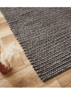 Wool Empire Woll-Teppich, Dark Grey